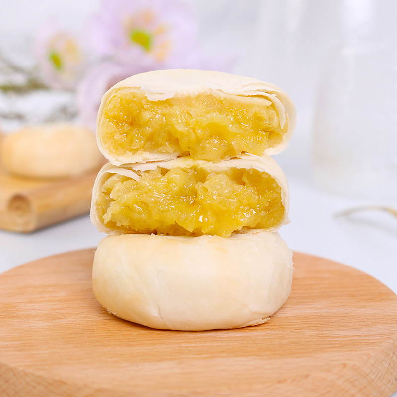 连宸花园榴莲饼整箱8枚榴莲酥饼糕点网红零食小吃下午夜宵茶点心