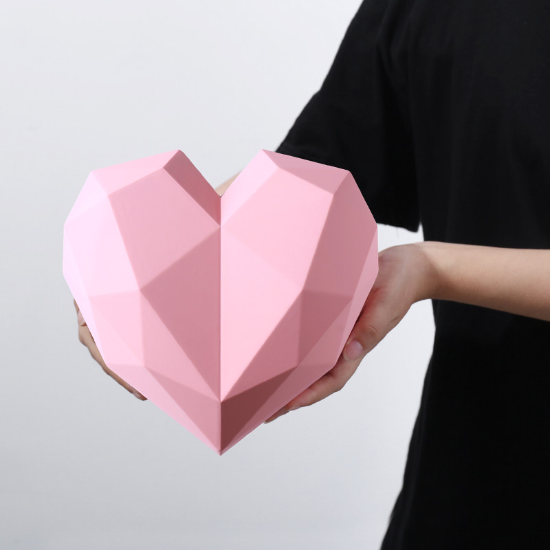 立体心形爱心ins礼物盒送女友少女伴娘伴手糖盒