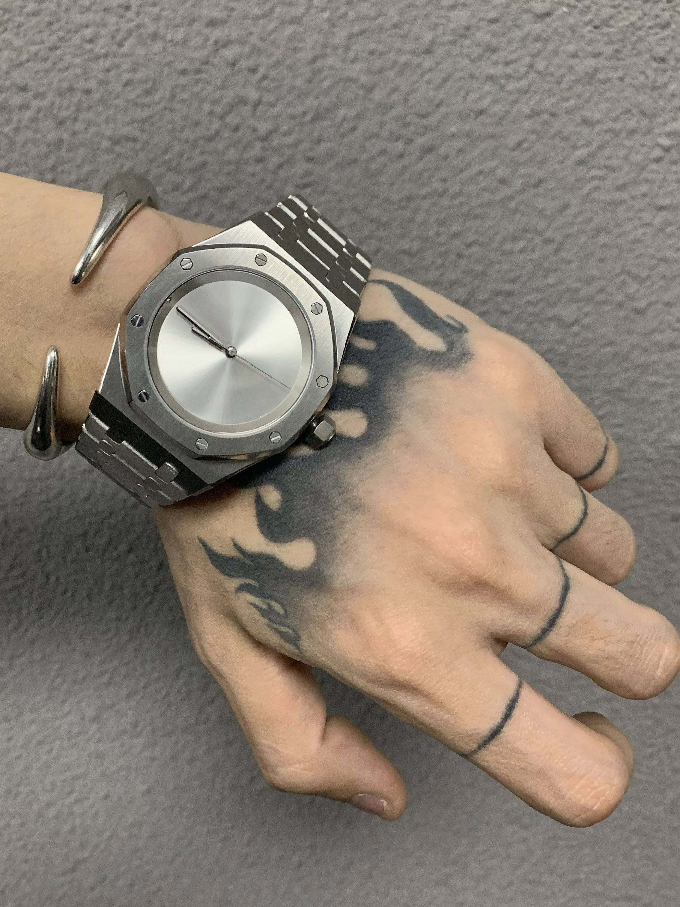 FRKM SCD 22SS 无logo 机械41mm不锈钢百搭男女同款配饰手表