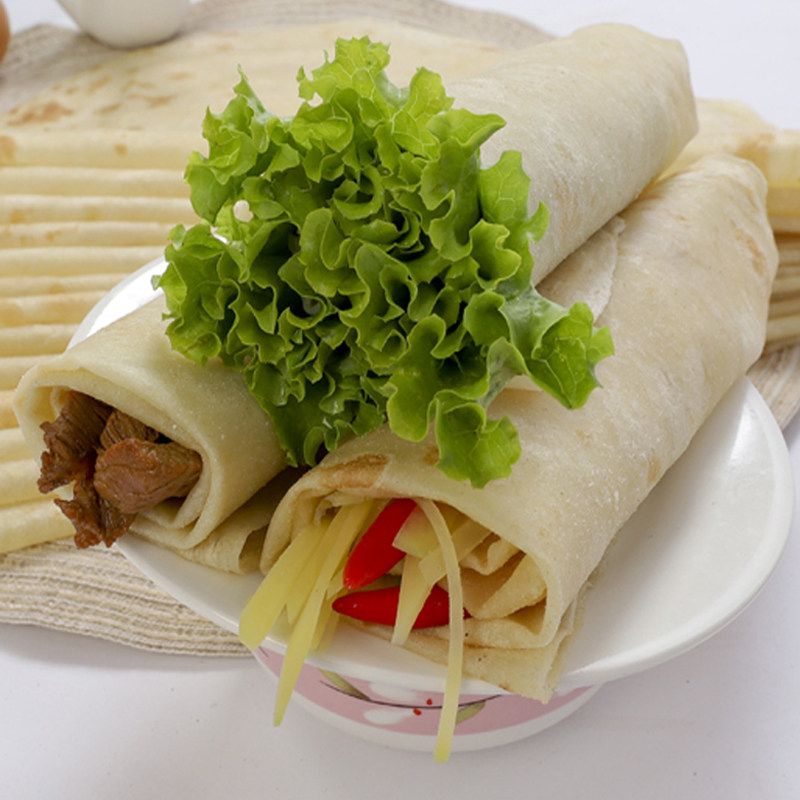 幸润大饼商用卷饼家用手工单饼皮北方农家特产包点
