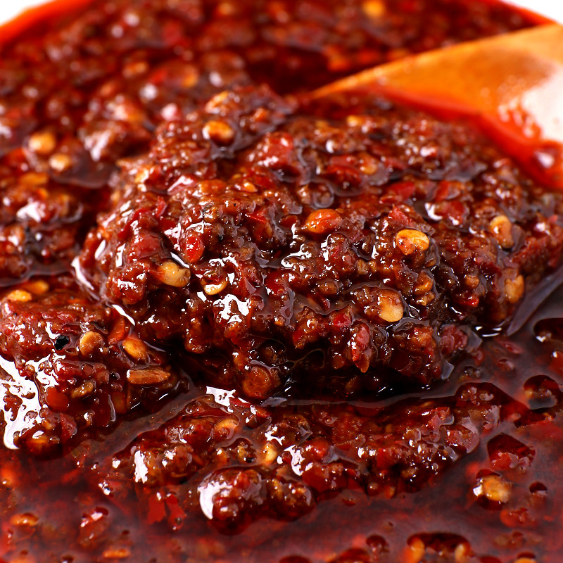 川南山鹰麻辣酱420g瓶装四川特产麻辣酱调味料拌饭拌面酱火锅蘸料