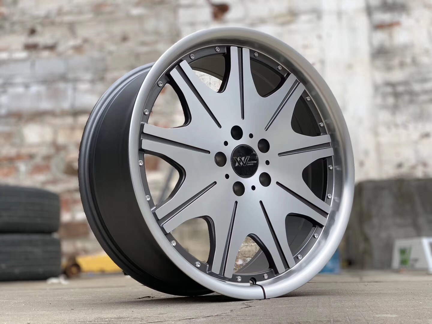 18寸19寸通用大饼改装轮毂钢圈皇冠锐志思域轮毂