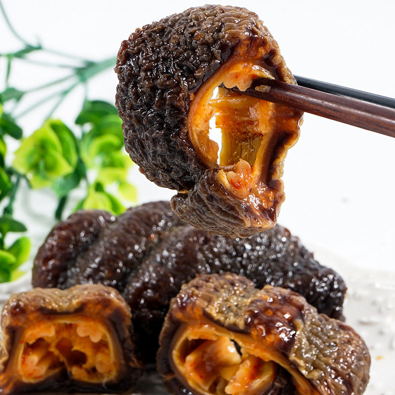 即食海参一斤500g冰岛进口冷冻红极参加加拿大海参