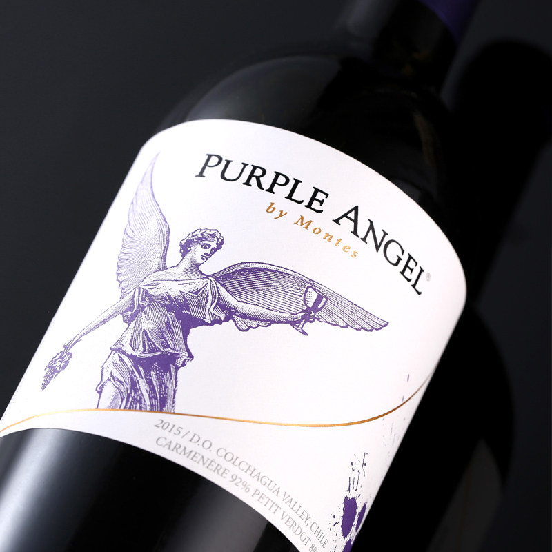 天使智利蒙特特斯montespurpleangel干红红酒葡萄酒干红静态葡萄酒
