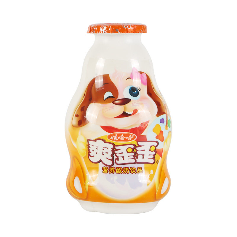 娃哈哈歪歪200g16瓶整箱儿童酸奶益生含乳饮料早餐含乳饮料