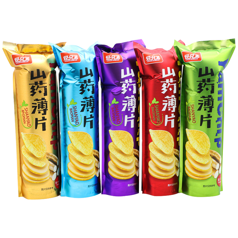 好兄弟山药薄片网红休闲零食