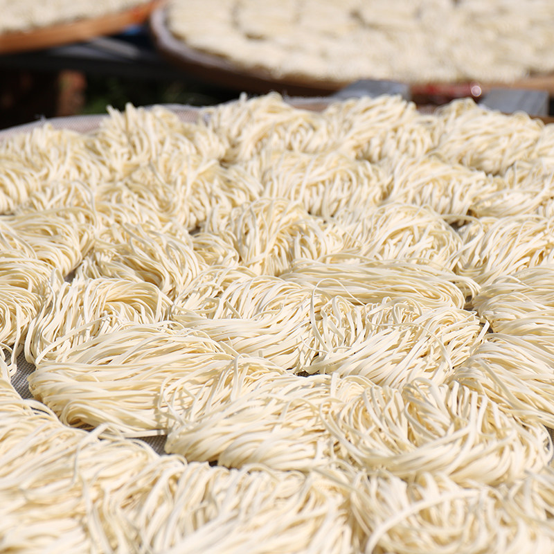福建沙县手工面干5斤装非油炸面饼葱可油拌面条
