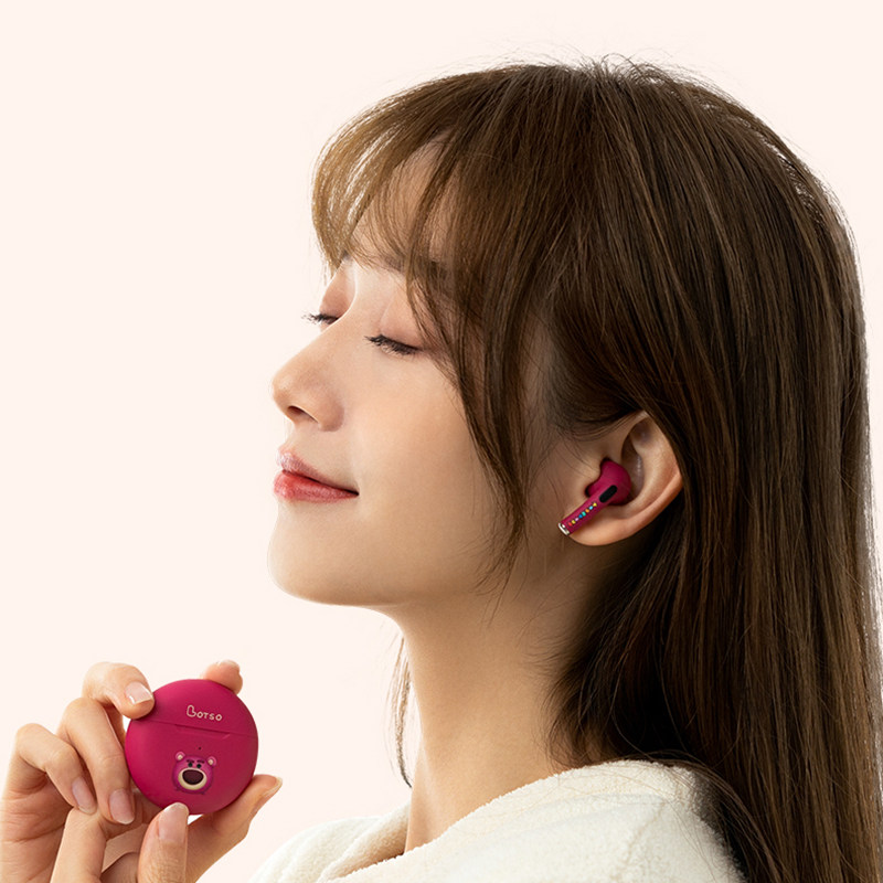 disney新款可爱女生女士安卓华为苹果适用小型蓝牙耳机