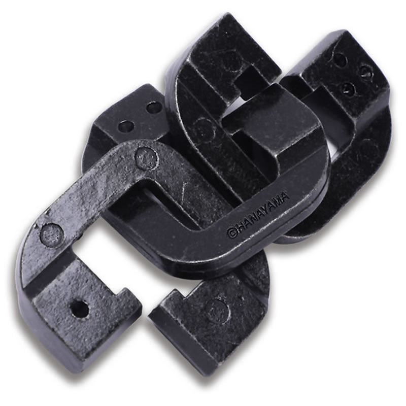 hanayama魔金金三角益智玩具puzzle锁款高智商智商成人高难解锁