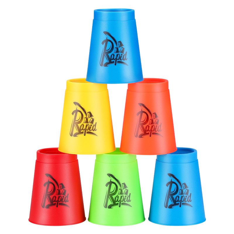 小学生比赛专用飞叠杯幼儿园速叠杯套装儿童益智玩具4-5-6岁魔方