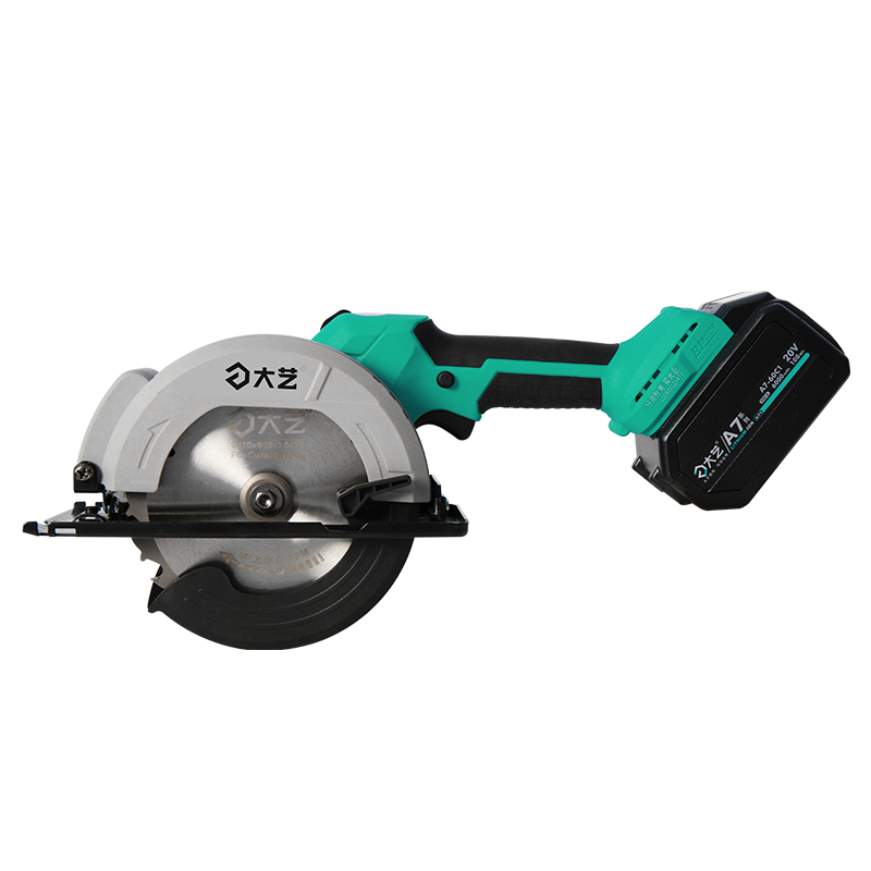 圆锯大艺6寸锂电无刷充电式单手锯手锯切割机a78805电圆锯