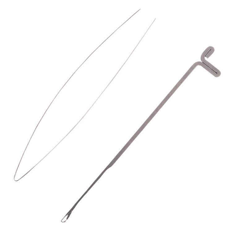 包邮穿珍珠手链手串穿珠针石榴石串珠针蜜引线细长针