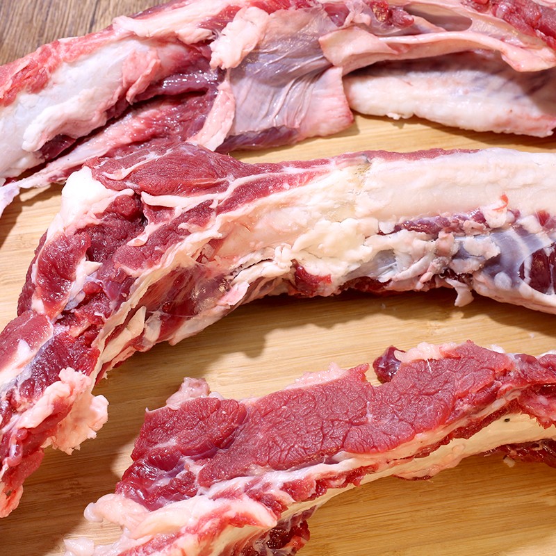 密享鲜农新鲜牛小排牛肋排骨牛仔骨农现杀正宗生牛肉