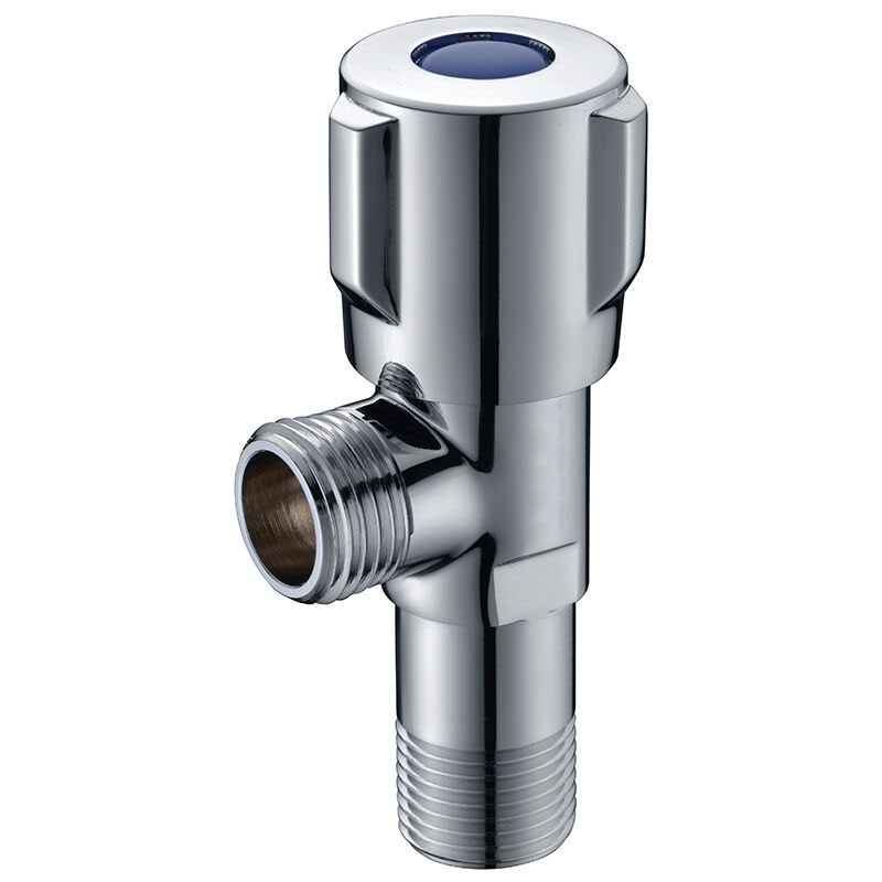 角阀匠丁三通黄铜加厚一进二出止水角阀