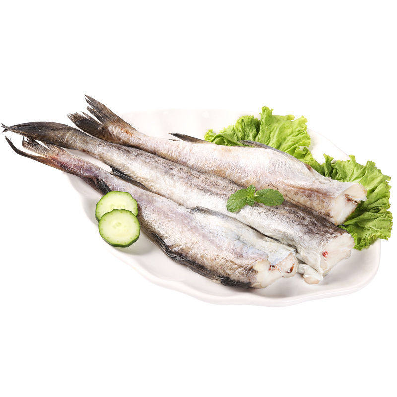 鳕鱼新鲜明鱼宝宝棒棒鱼鱼整条鱼雪无头鱼块5斤海鱼鳕鱼