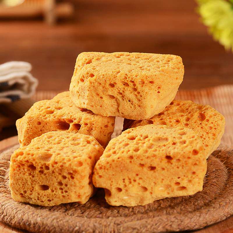 蜂窝麦芽糖饴糖叮叮糖糖果蜂蜜糖80怀旧零食灶糖蜂窝糖500g