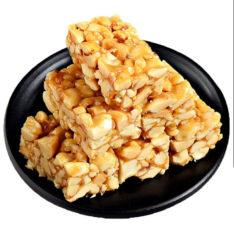 花生酥黑芝麻麻糖老式手工四川特产网红糖果糖果