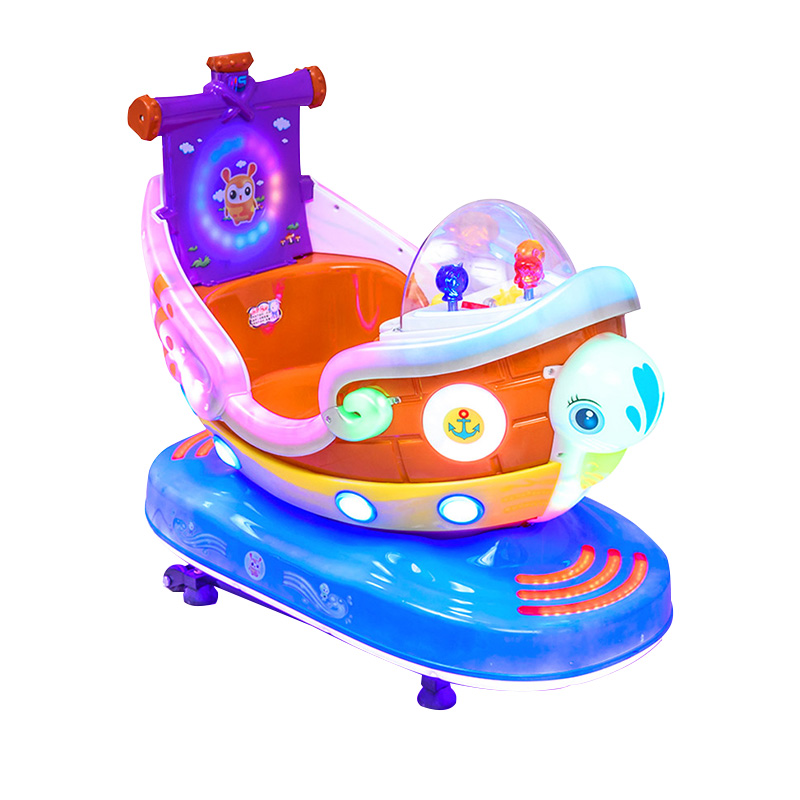 新款星空飞艇摇摆机飞船飞机儿童投币电动摇摇游艺机