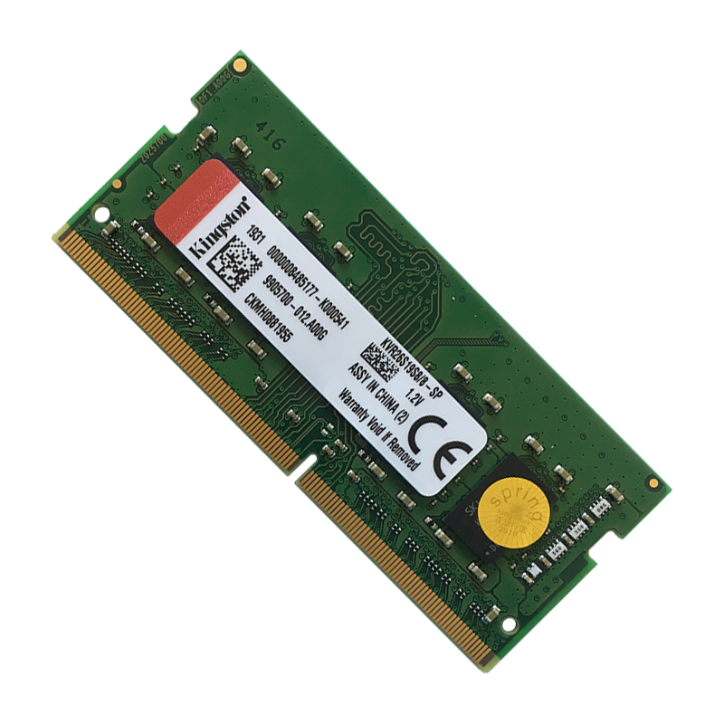 金士顿8gddr42666笔记本内存条kvr26s19s88兼容2400存储条