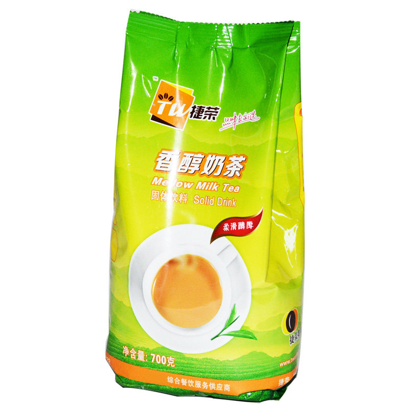 奶茶捷荣香醇咖啡三合一浓香可可粉抹茶粉速溶袋装奶茶