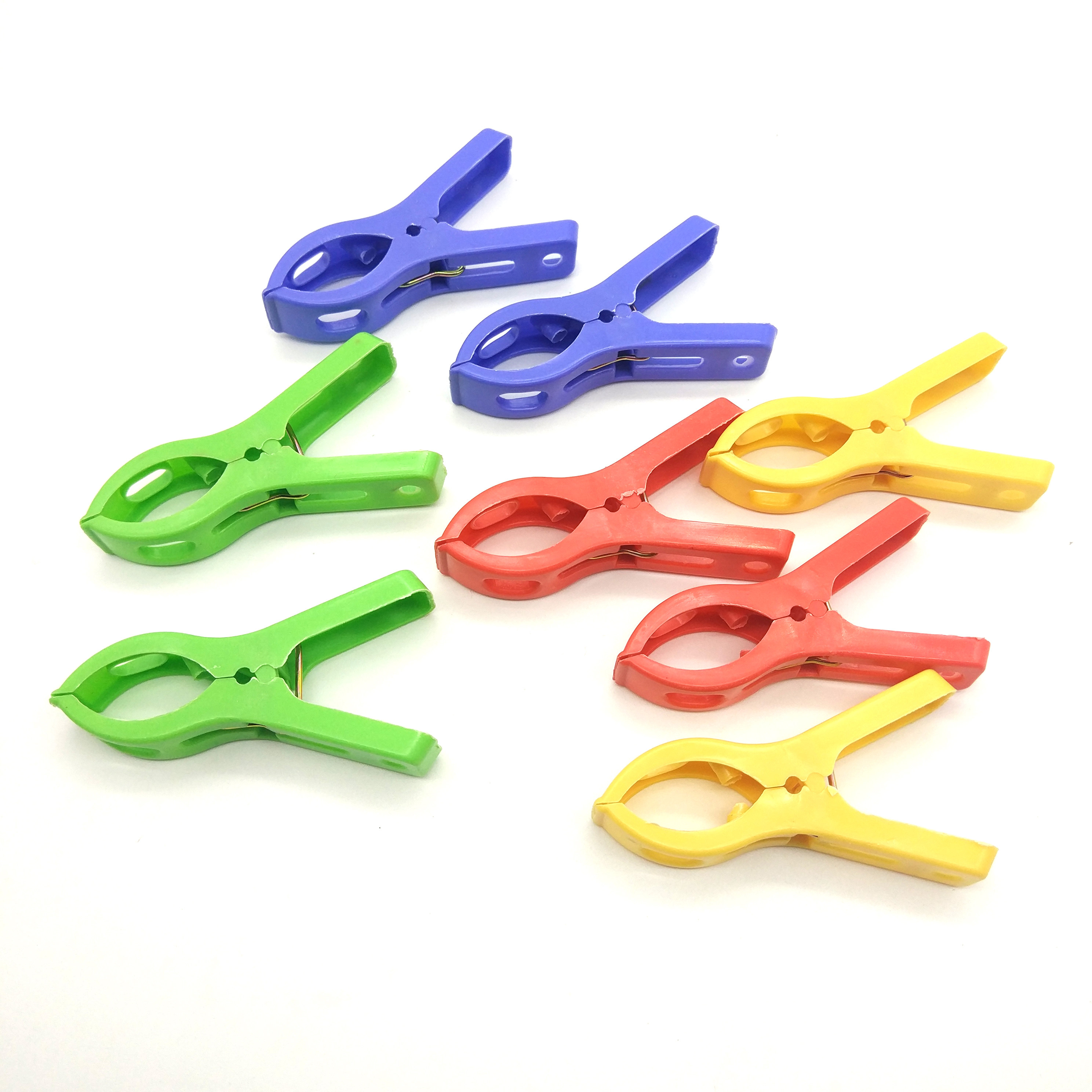 40个夹子塑料袜子晒衣夹裤子床单被套防风夹子