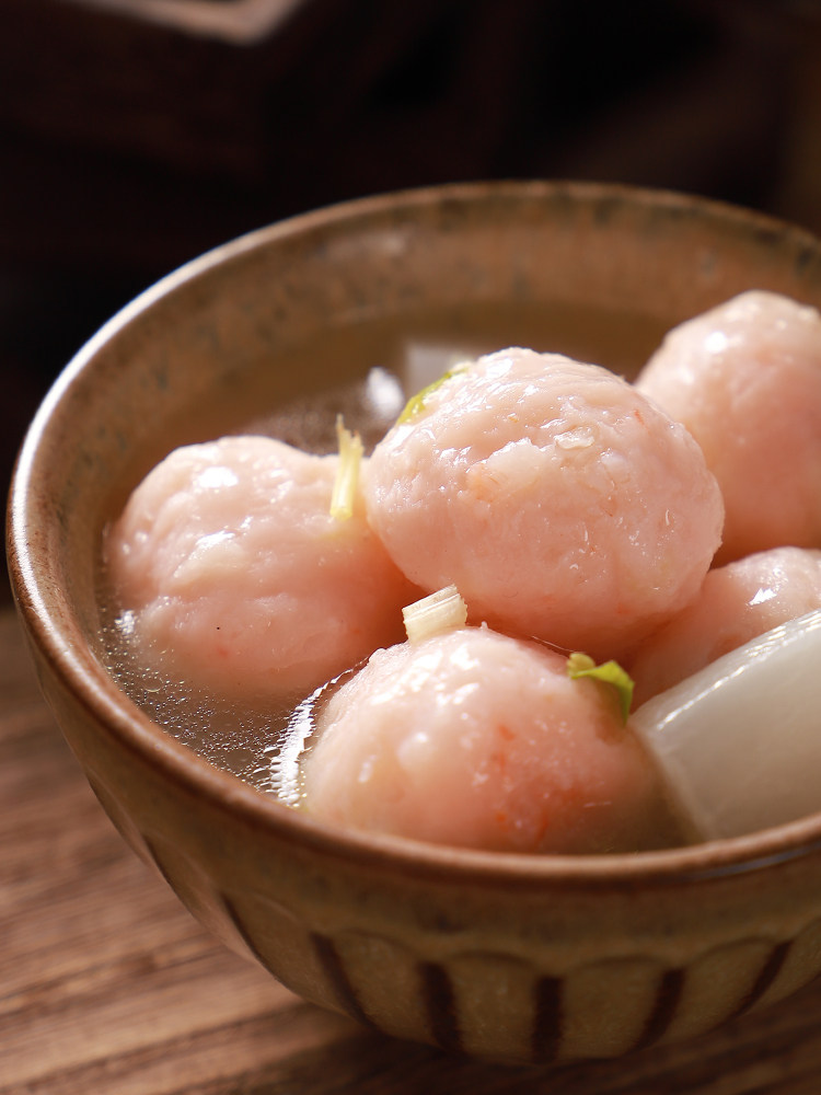 潮汕虾丸250g六记雄鲜虾球鱼丸手工火锅丸子鱼丸