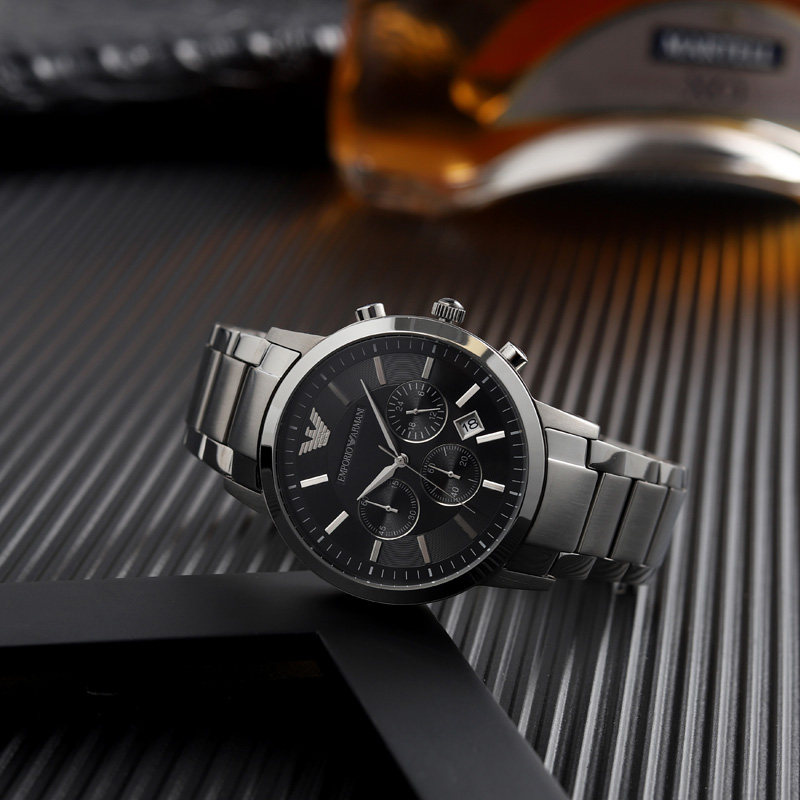 armani阿玛尼手表时尚商务多功能防水石英男表ar2434欧美腕表