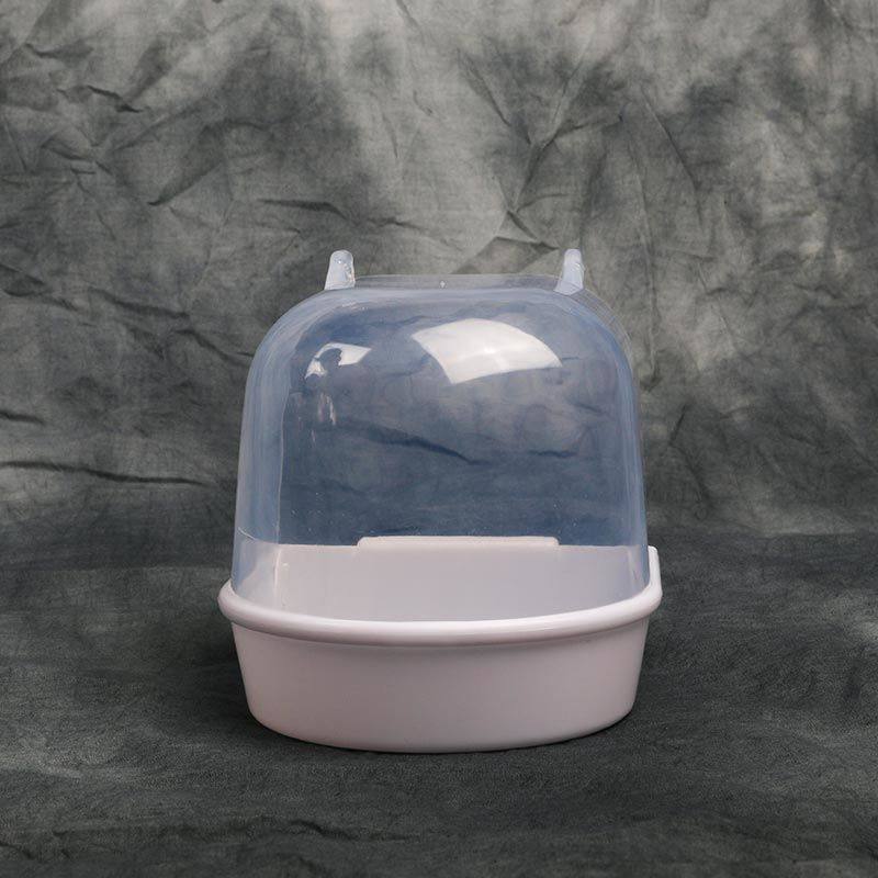 鸟用澡盆方形笼子浴盆虎皮鹦鹉文鸟绣鸟笼