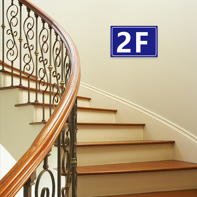 示警号牌牌楼楼层定做pvc牌子标牌标志牌