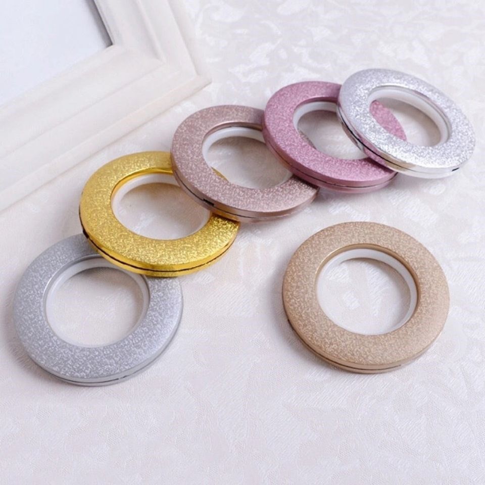 窗帘扣环加厚磨砂打孔环圈纳米罗马布扣环配件窗帘扣