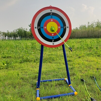 安全认证大号吸盘箭靶立式儿童弓箭靶子靶心射击射箭室内外飞镖