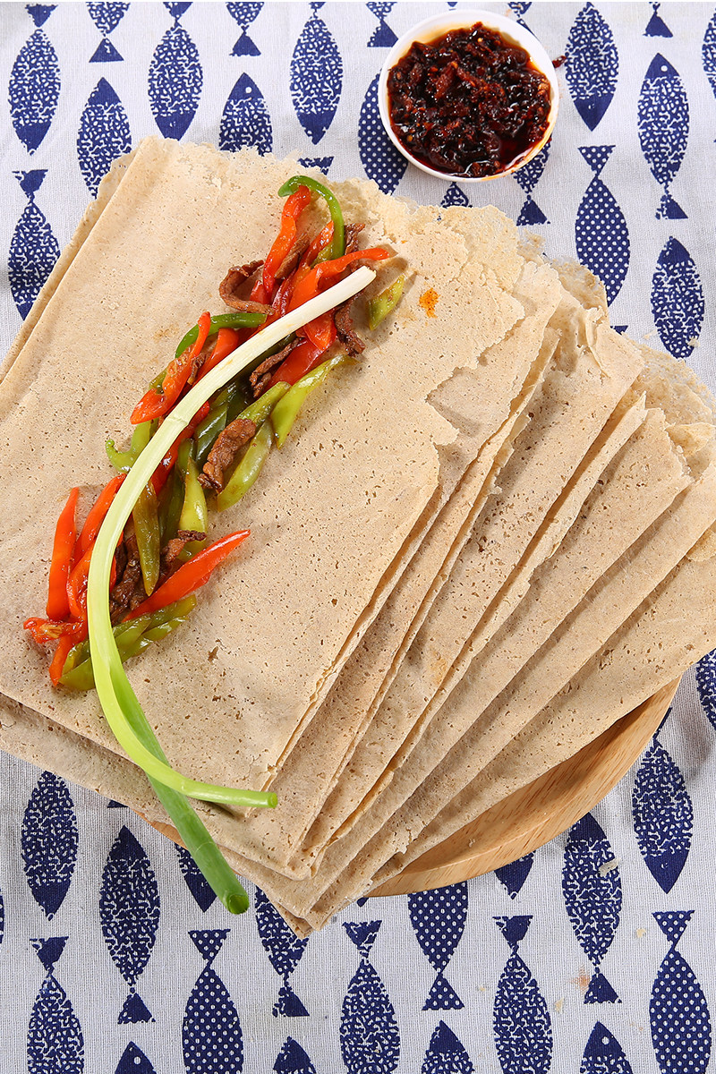 煎饼山东无糖手工地瓜荞麦软全五斤低脂临沂手抓饼