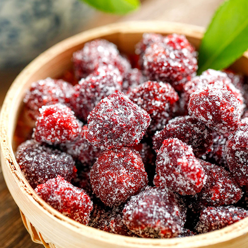 杨梅雪花干果散装酸甜蜜饯果干休闲零食梅类制品