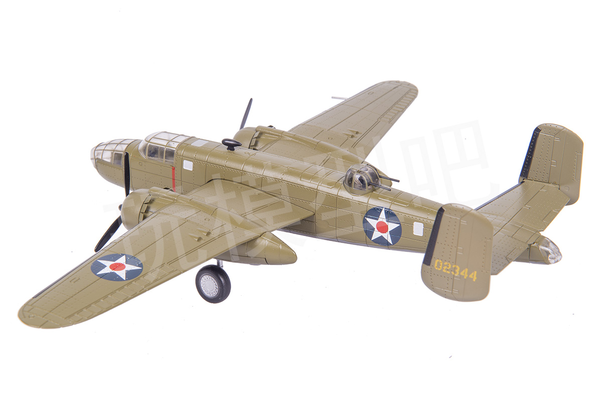 威骏美国二战陆军航空队b25中型轰炸机合金成品其他模型玩具