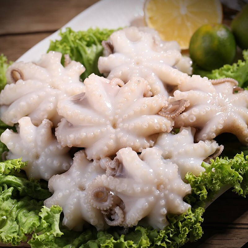 八爪鱼500g新鲜鲜活冷冻八爪头小章鱼八带八抓冷冻章鱼