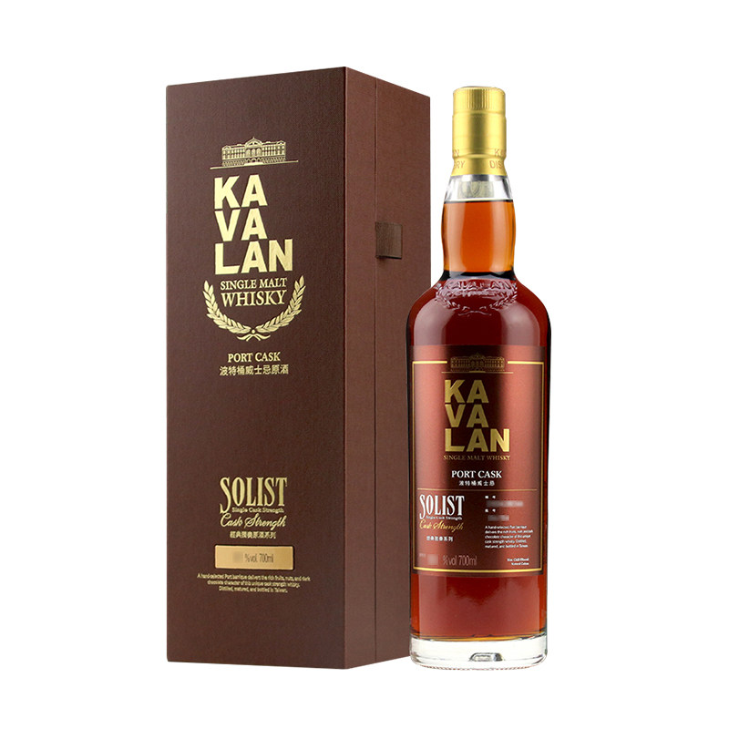 金车噶玛兰经典独奏波特桶原酒威士忌kavalan台湾葛玛兰威士忌