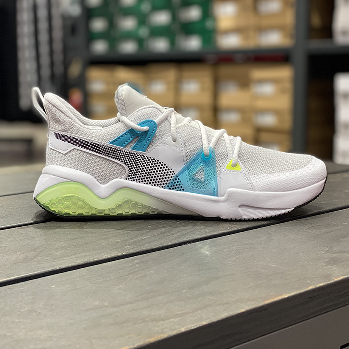 puma彪马cellfractionfade男子网眼气垫缓震慢跑跑步鞋