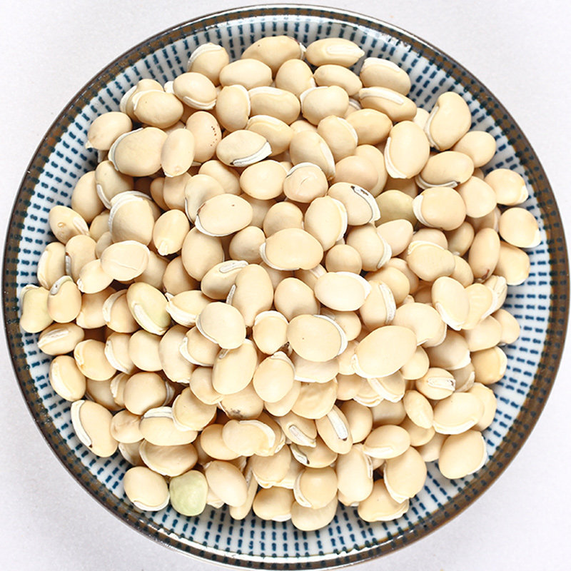 扁豆炒白500g中药材白扁豆药用炒熟新货熟白煮粥其他药食同源食品