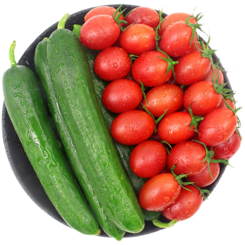 新鲜水果小黄瓜圣女果千禧小番茄迷你西红柿生吃5斤番茄