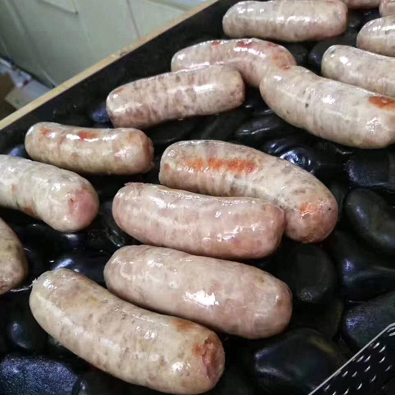 潮汕李老二濠品肠台湾火山石烤肠肉肠原味地道肠70g*50支