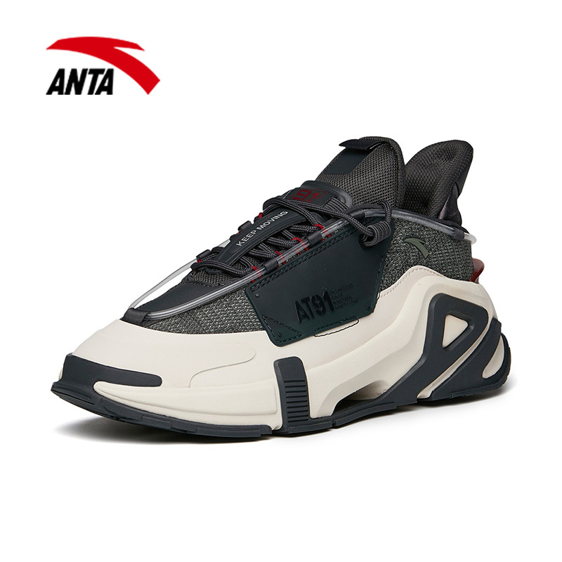安踏男鞋休闲鞋2022夏季新款at91缓震鞋子官方运动休闲鞋