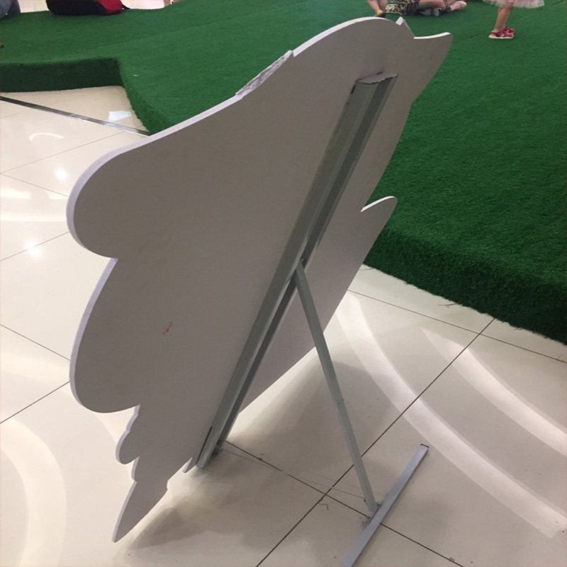 支架加厚人像立牌展示架人形架子易拉宝广告ktx展架