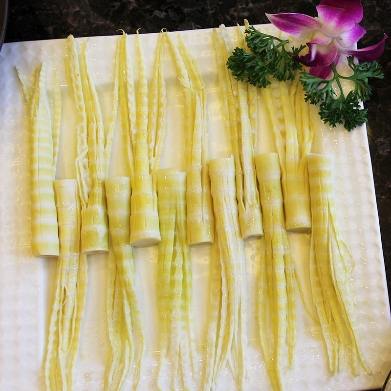 新鲜串串火锅袋装清水竹笋笋嫩笋尖食道罗汉笋类制品