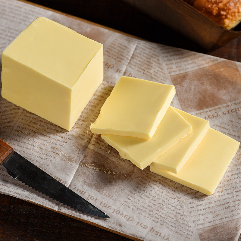 动物黄油烘焙原料食用酥油面包饼干材料无盐黄油