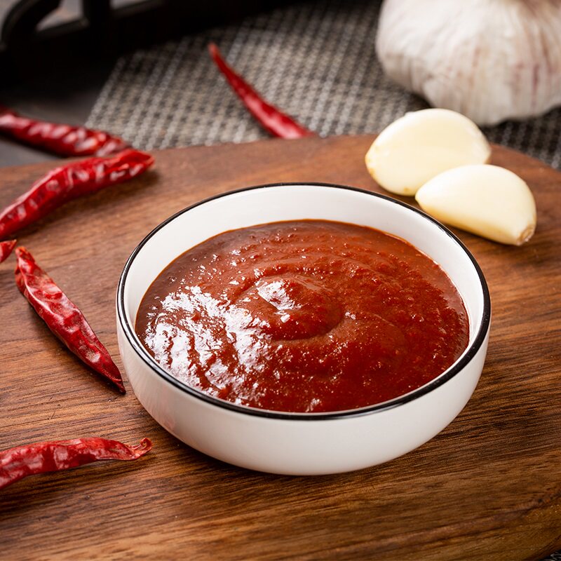 天津随乡蒜蓉辣酱85g*10袋蒜蓉辣椒酱烧烤酱拌面酱蒜蓉酱调味酱料