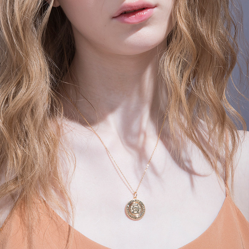 commepoesie小王子珠宝纪念版钻石头像项链项链