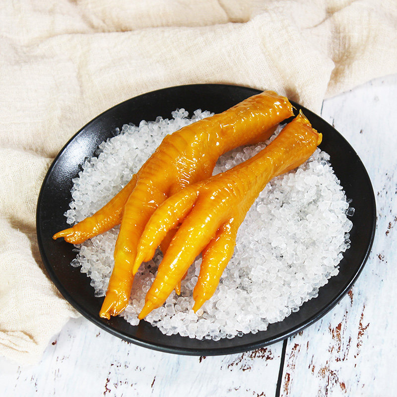 盐焗诺信肥爪凤爪真空真空包包装卤味鸡爪即食鸡肉零食