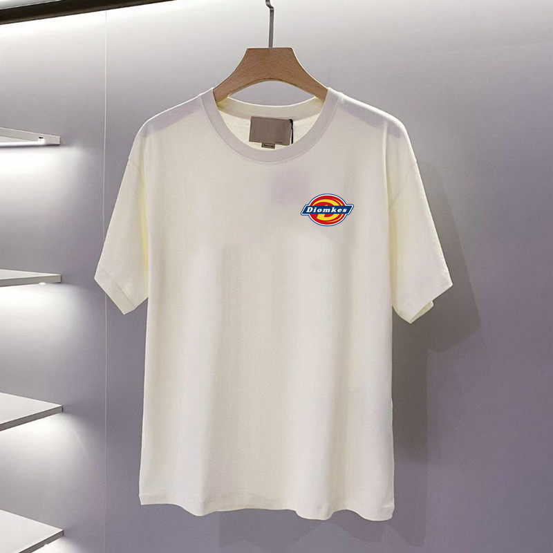 迪克斯邦迪官方旗舰店纯棉短袖男士夏季潮流帅气圆领t恤