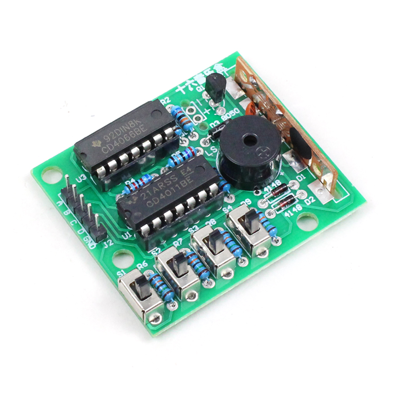 散件十六音乐盒趣味焊接练习制作模拟门铃报警器diy套件