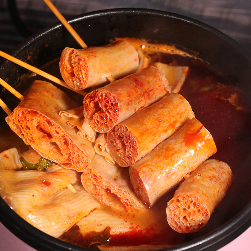 豆制品豆棍豆棒串干货豆肠串300串火锅关东人造肉豆其它干货
